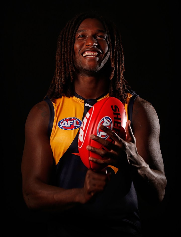AFL 2016 Portraits - West Coast Eagles Nic Naitanui is understood to be one of four players who earned more than customImageCaption million last season - ${keywords}